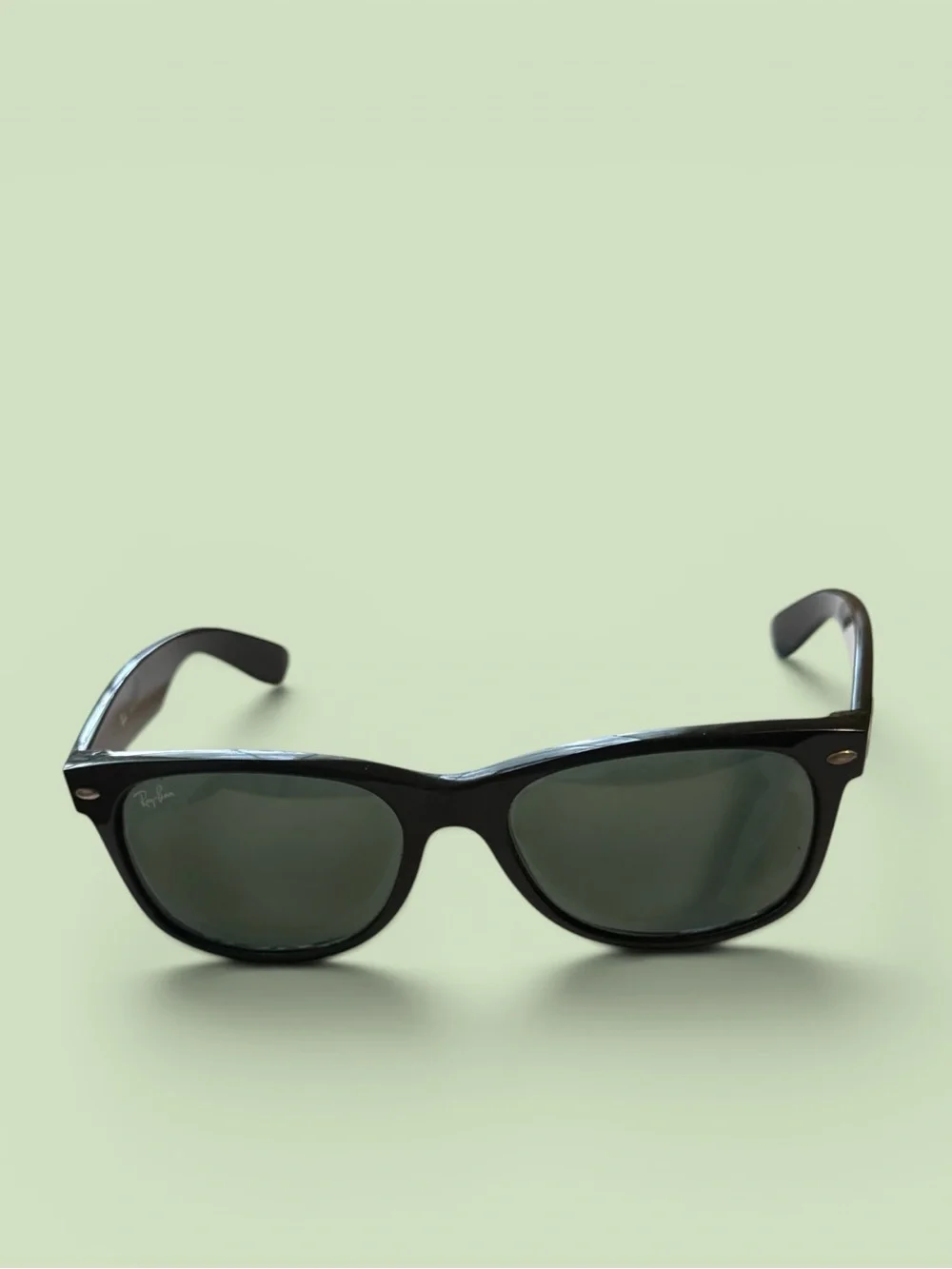 Ray-Ban Black Frame Sunglasses with Dark Lenses